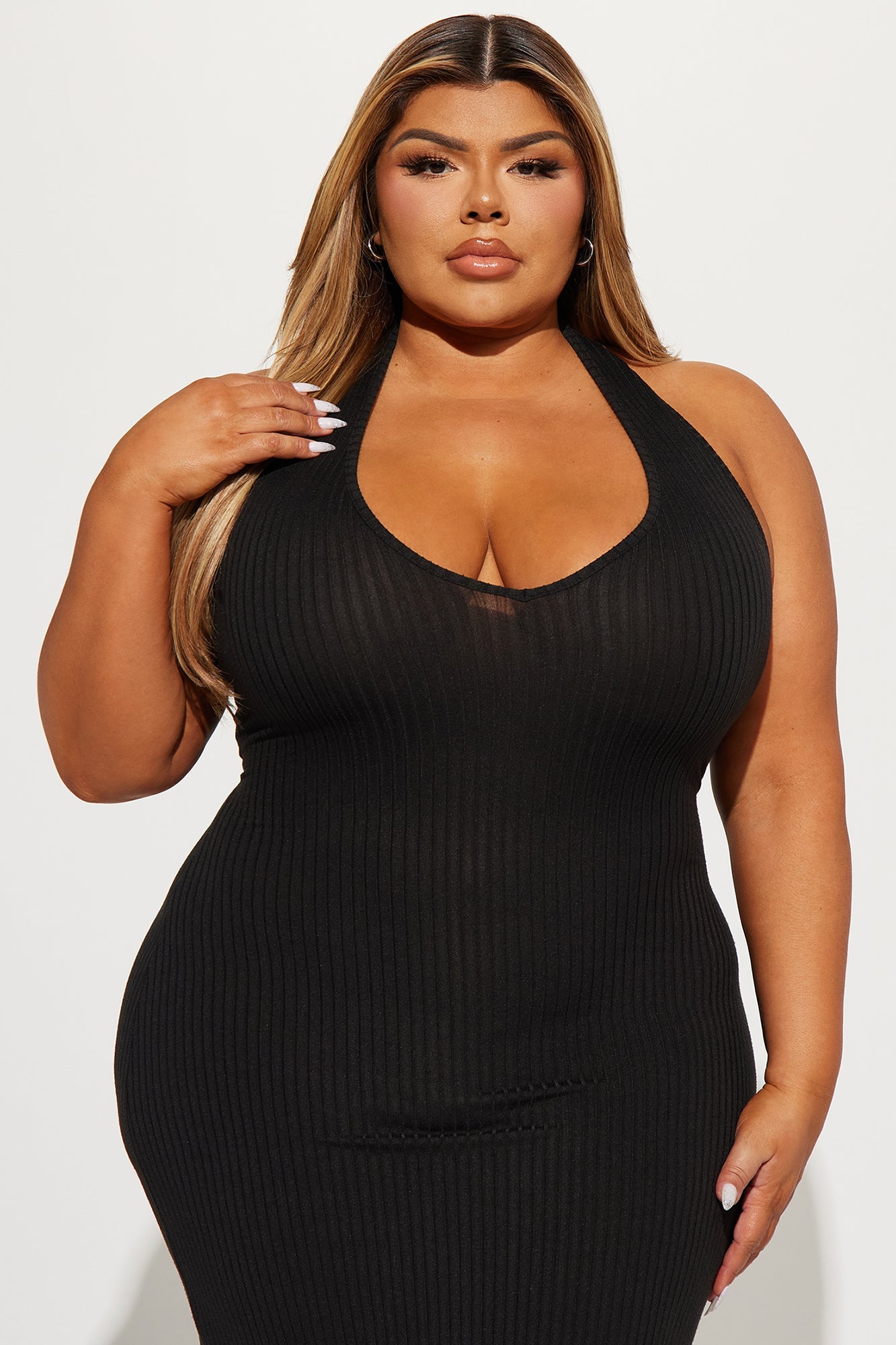 Hallie Maxi Dress - Black