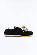 Ballpark Tassel Suede Sneakers - Black