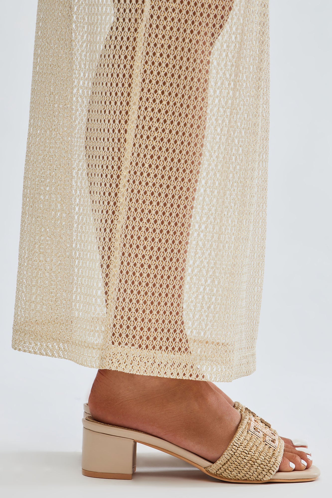To Top It Off Heeled Sandals - Beige