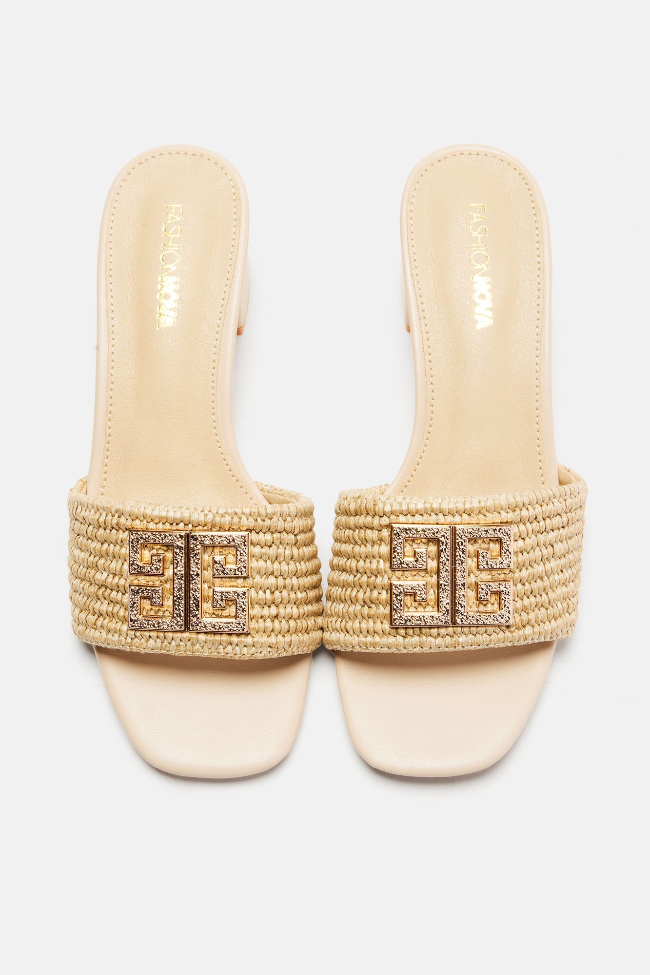 To Top It Off Heeled Sandals - Beige