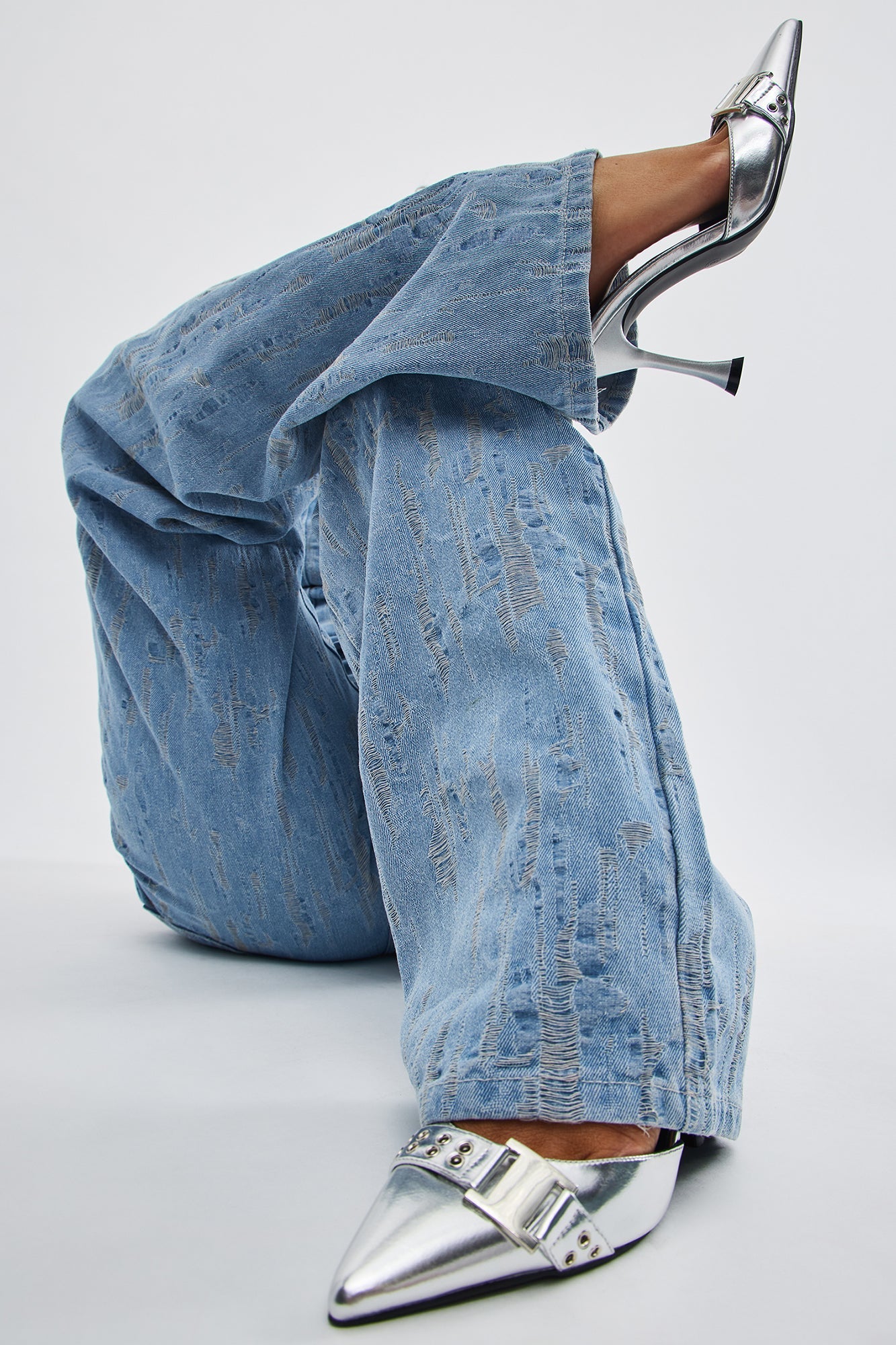 Learn About It Pumps - Silver