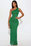 Capri Crochet Maxi Dress - Kelly Green