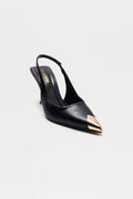 Tundra Slingback Pumps - Black