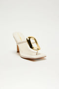Social Season Mules - Cream