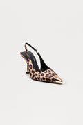 Tundra Slingback Pumps - Leopard