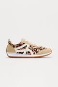 Travis Lace Up Sneakers - Leopard
