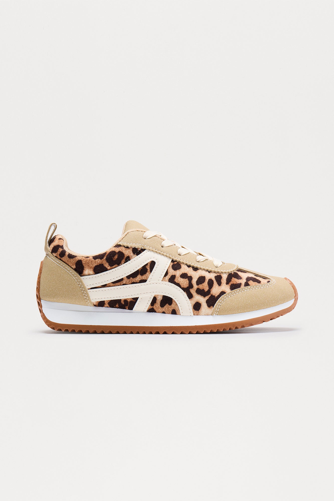 Travis Lace Up Sneakers - Leopard