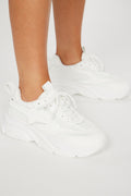 Feelin' My Vibe Sneakers - White