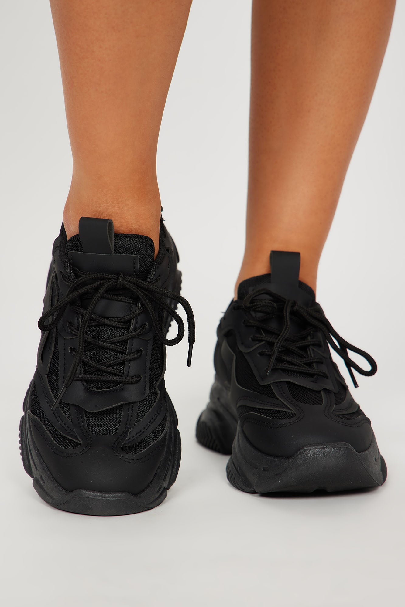 Feelin' My Vibe Sneakers - Black