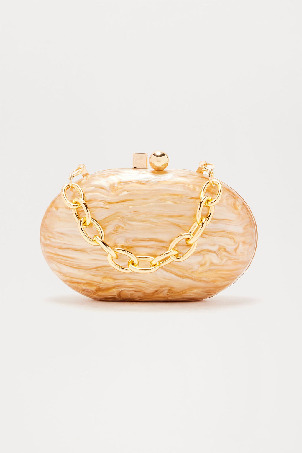 Majestic Rush Clutch - Champagne