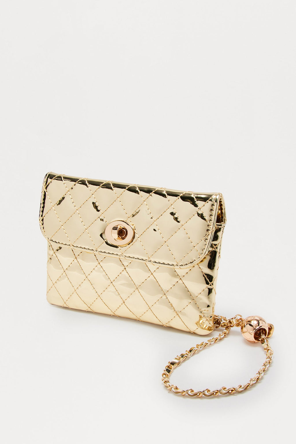 Never A Basic Gal Belt Bag - Gold