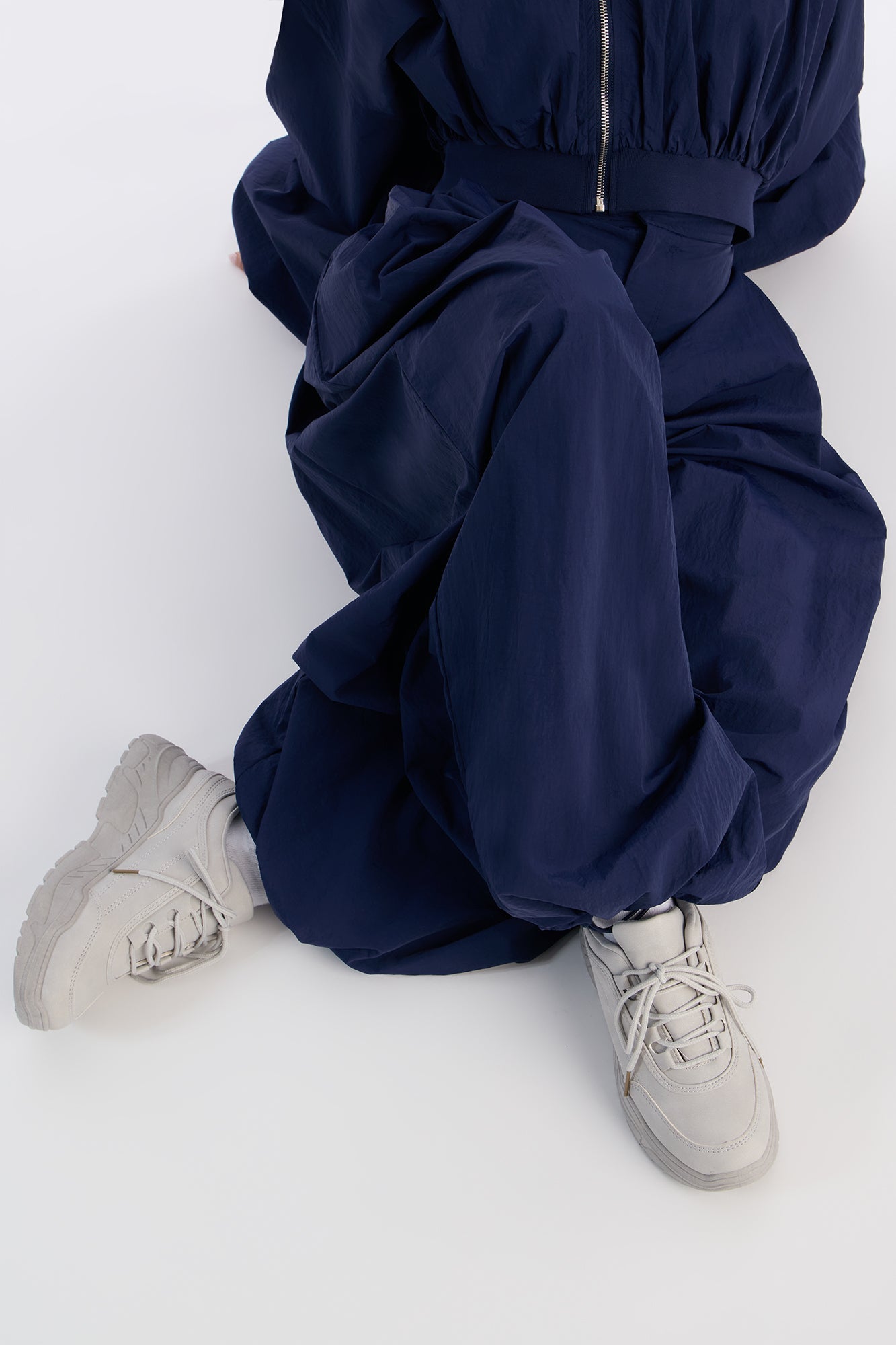 Dawnie Platform Sneakers - Grey