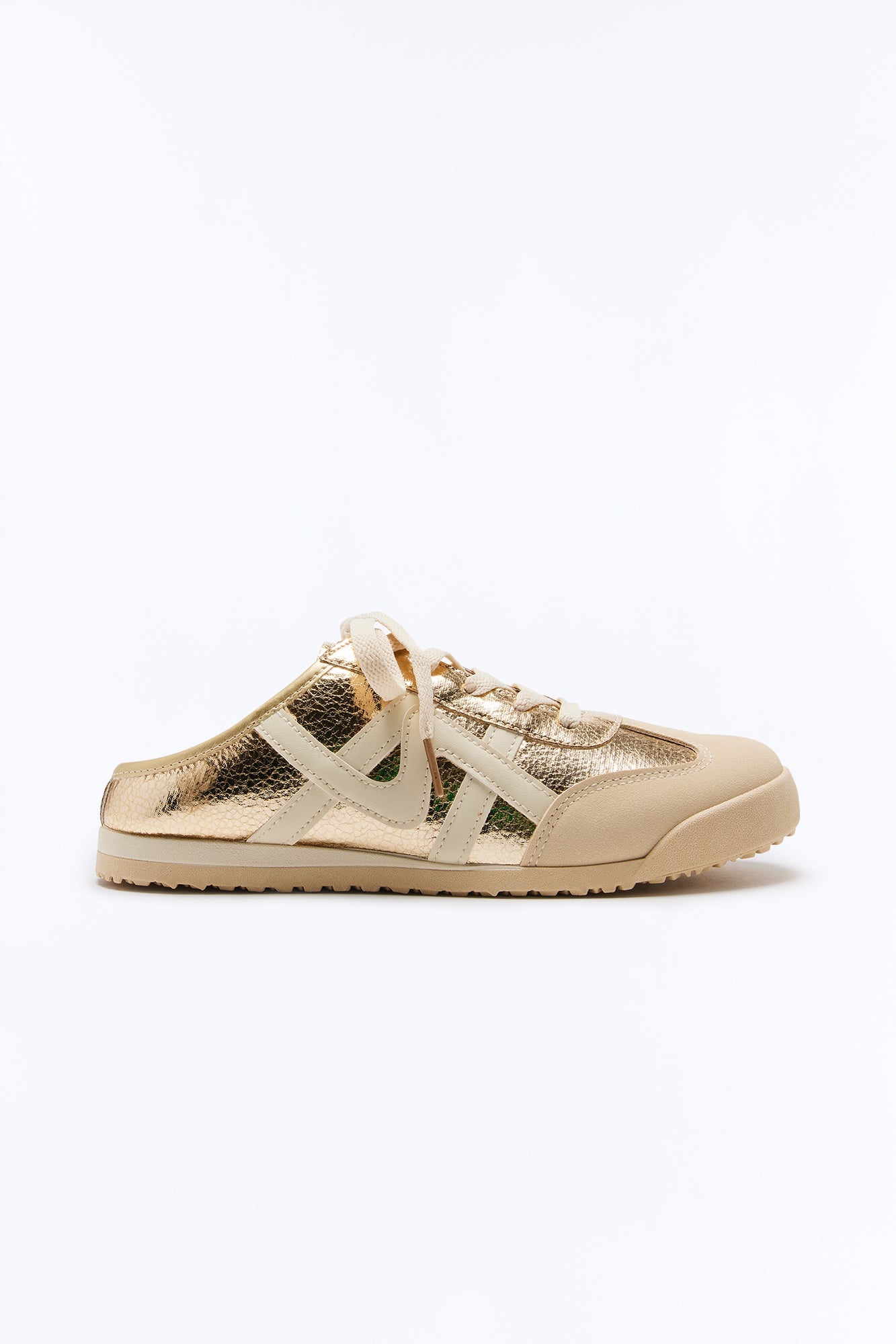 Kobe Open Back Sneakers - Gold