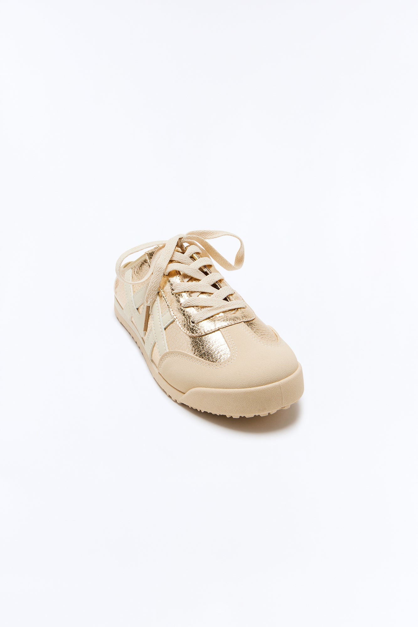 Kobe Open Back Sneakers - Gold