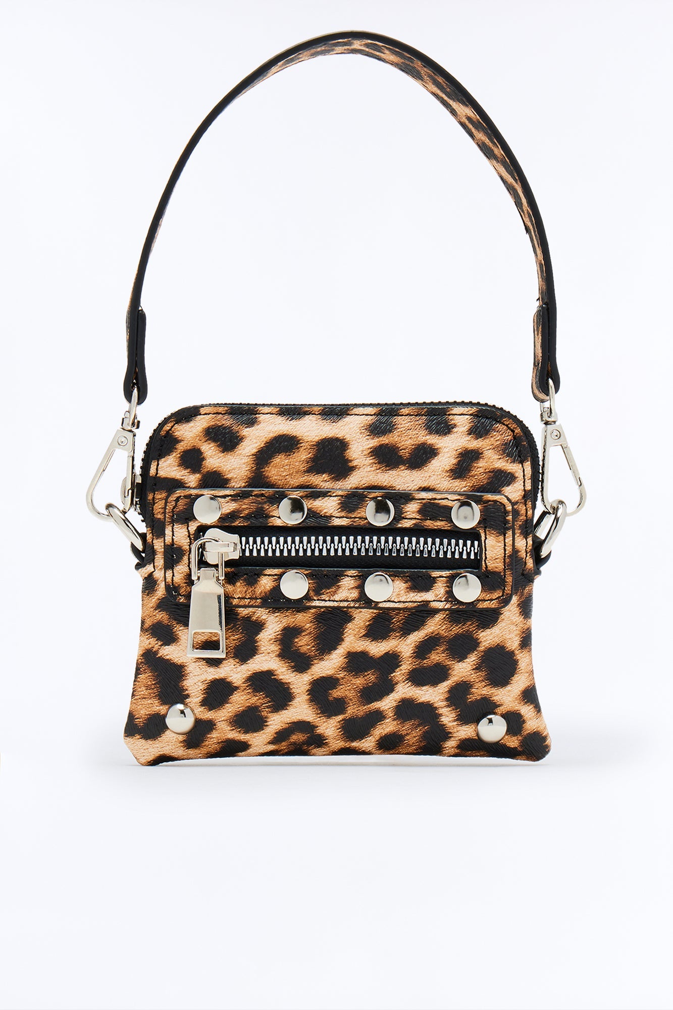 Little Luxe Animal Faux Leather Coin Purse - Leopard